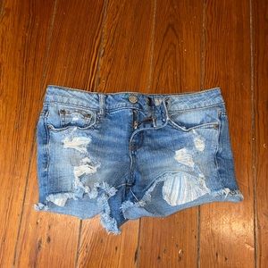 Jean shorts from aeropostale